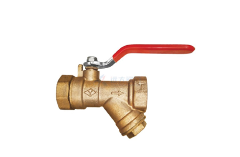 Wrought Brass Strainer Ball Valve